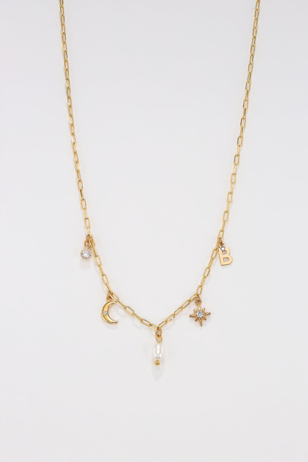 שרשרת בסיס חוליות אובליות קטנות עם צ׳ארמס לבחירה