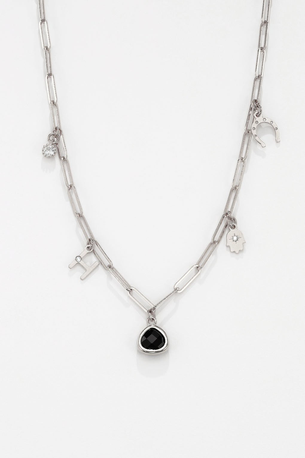 שרשרת בסיס חוליות אובליות גדולות עם צ׳ארמס לבחירה