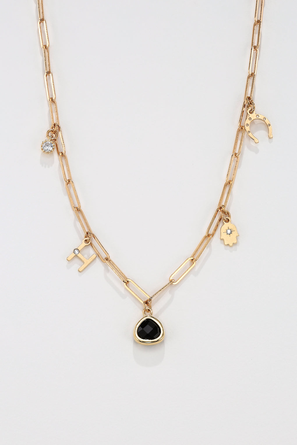 שרשרת בסיס חוליות אובליות גדולות עם צ׳ארמס לבחירה