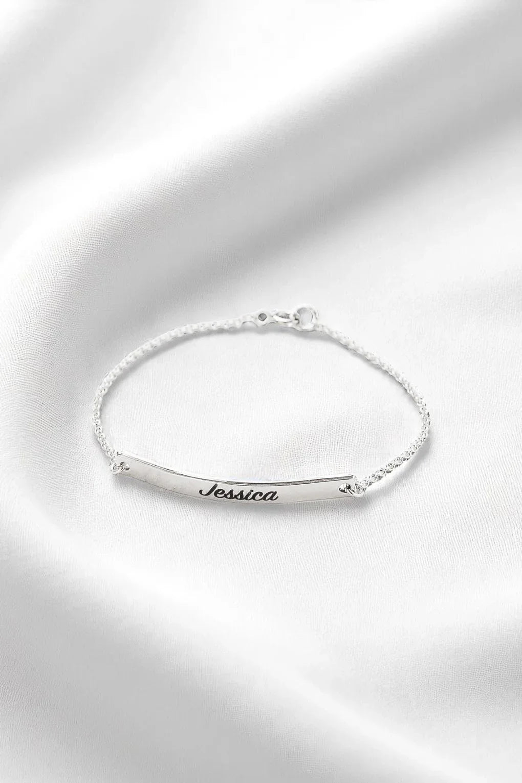 צמיד זהב 14K בר בחריטה אישית