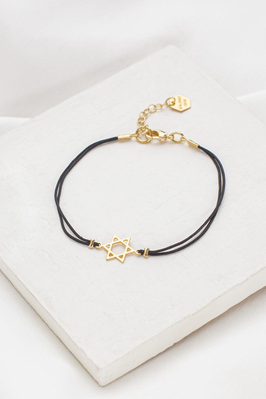 צמיד מגן דוד לגבר