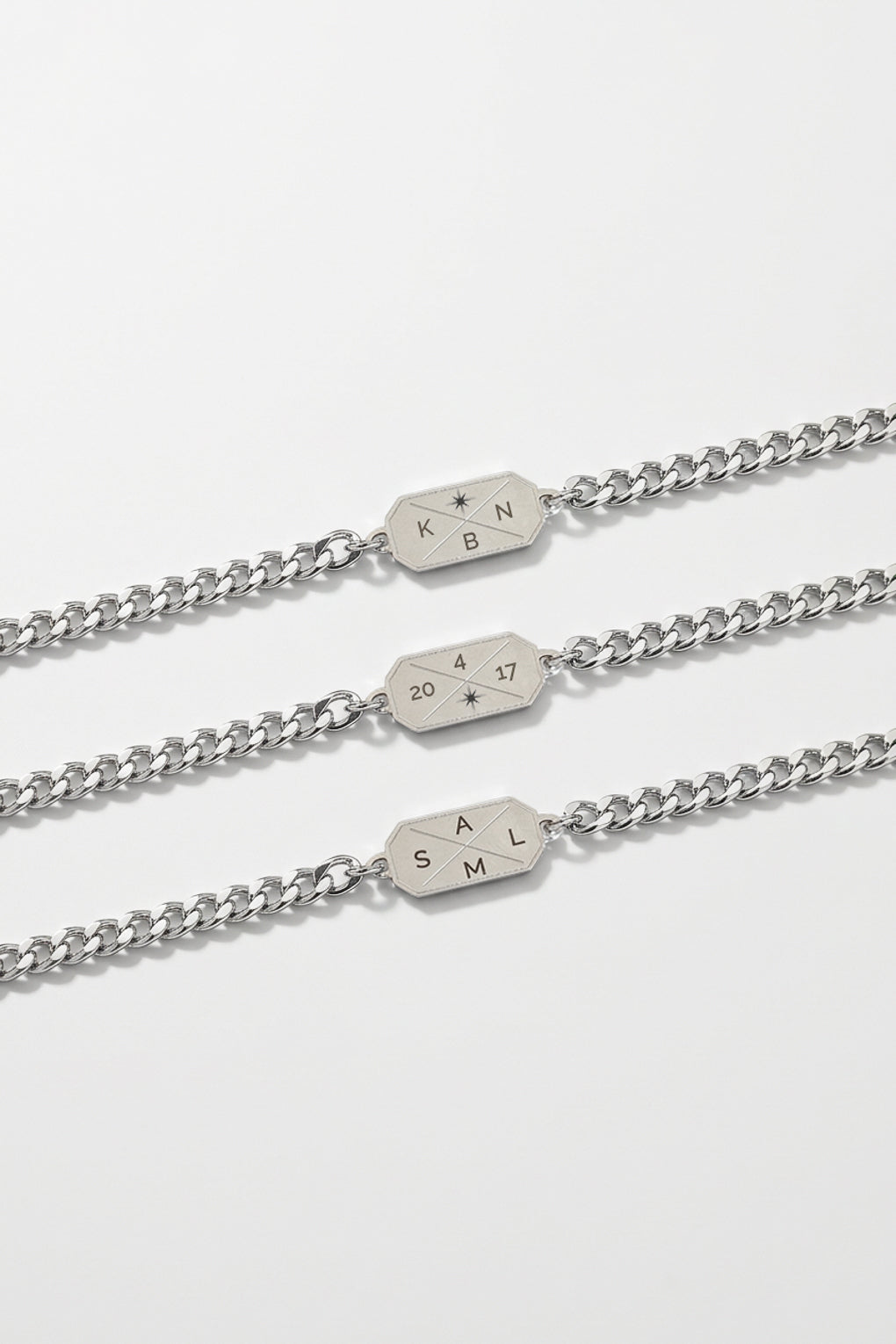 צמיד לגבר עם חריטה אישית - ליאו