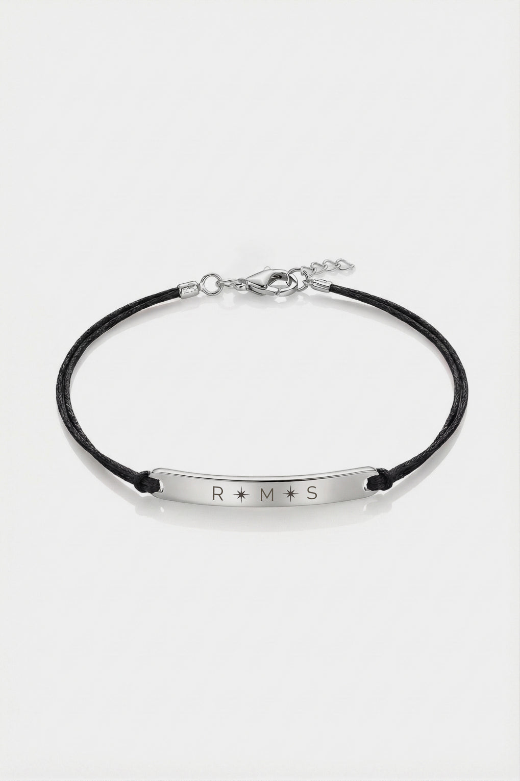 צמיד לגבר עם בר בחריטה אישית