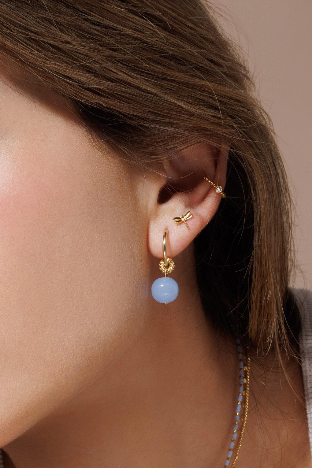 עגילי חישוק לארה