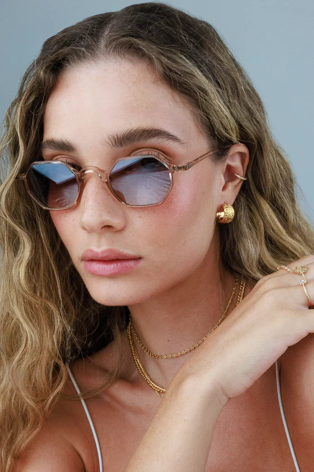 עגילי חישוק טריקסי