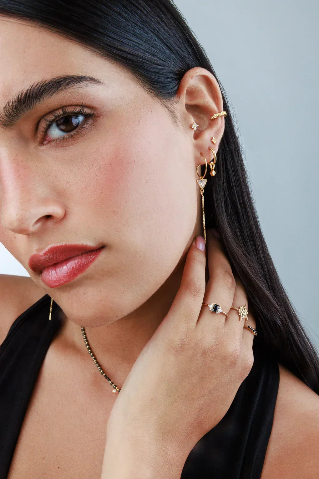 סט עגילי סטלה