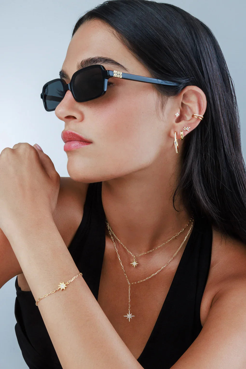 עגילי ויוי צמודים