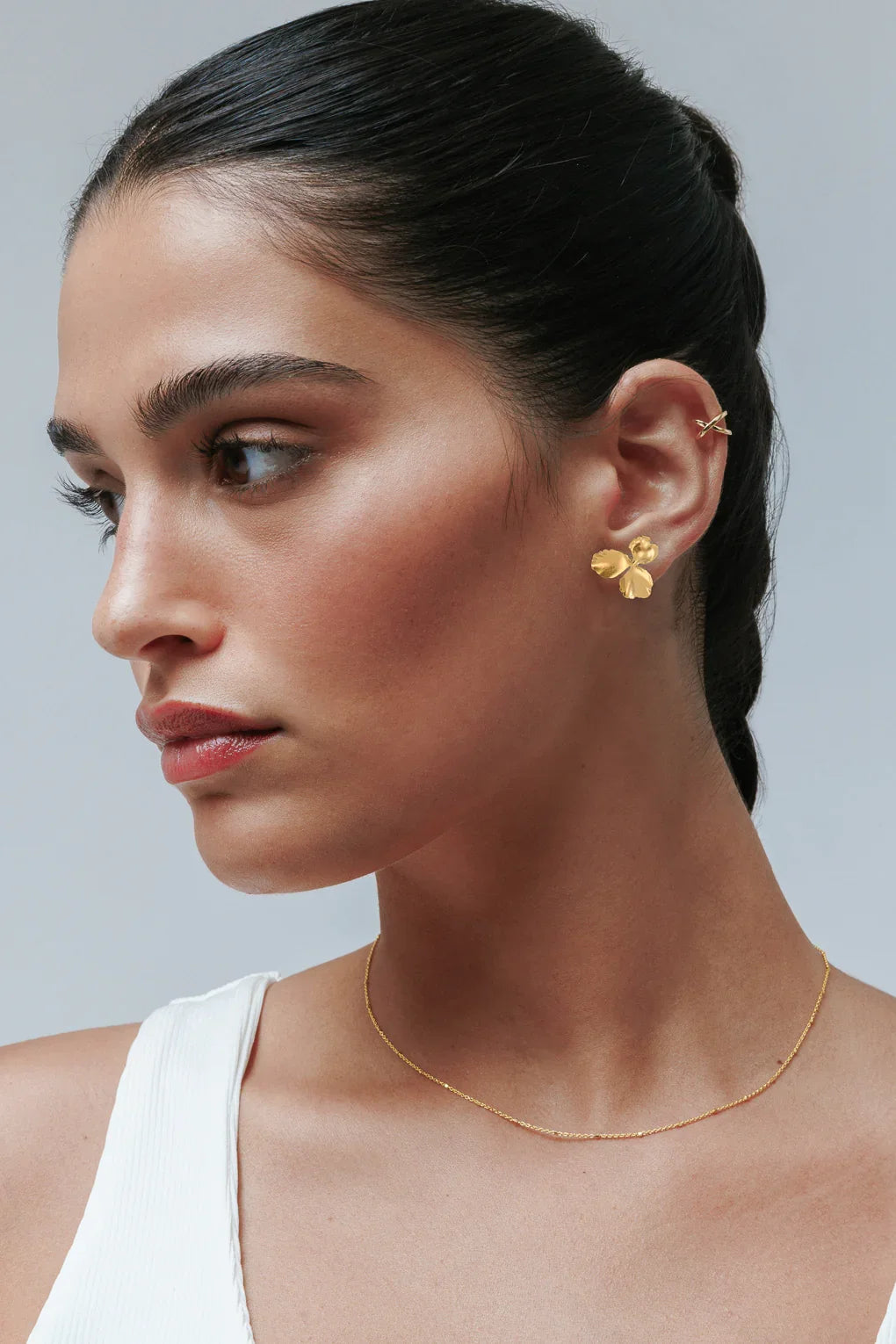 עגילי ויולטה קטנים