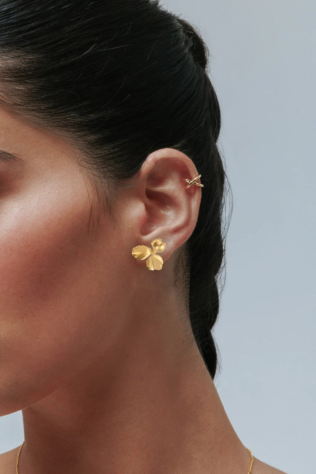 עגילי ויולטה קטנים