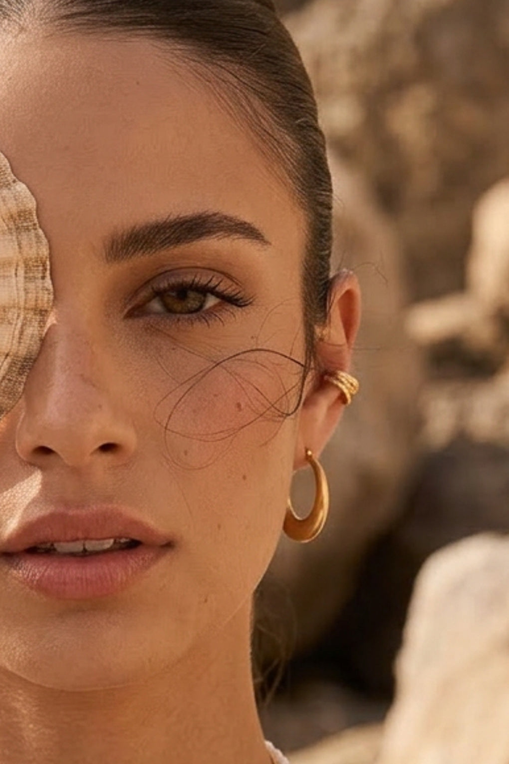 עגילי חישוק נולה