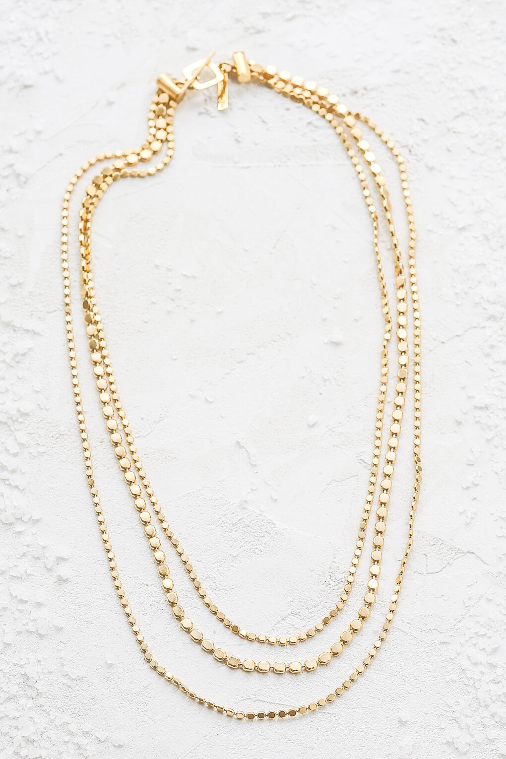 שרשרת שלוש שורות מדיסקית שטוחה