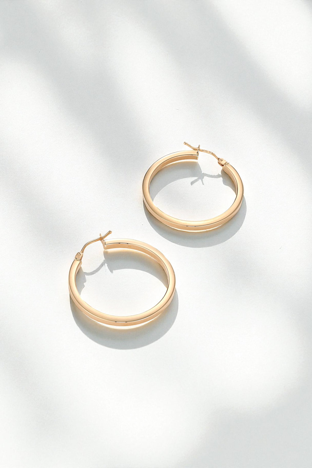 עגילי נינה בזהב 14K