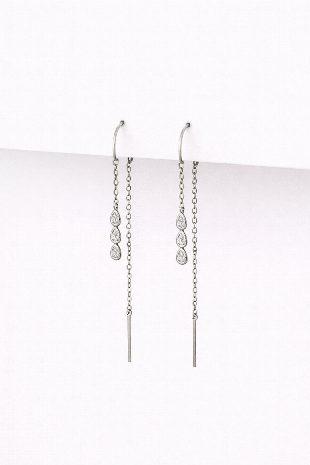 עגילי ג׳ולייט בזהב 14K