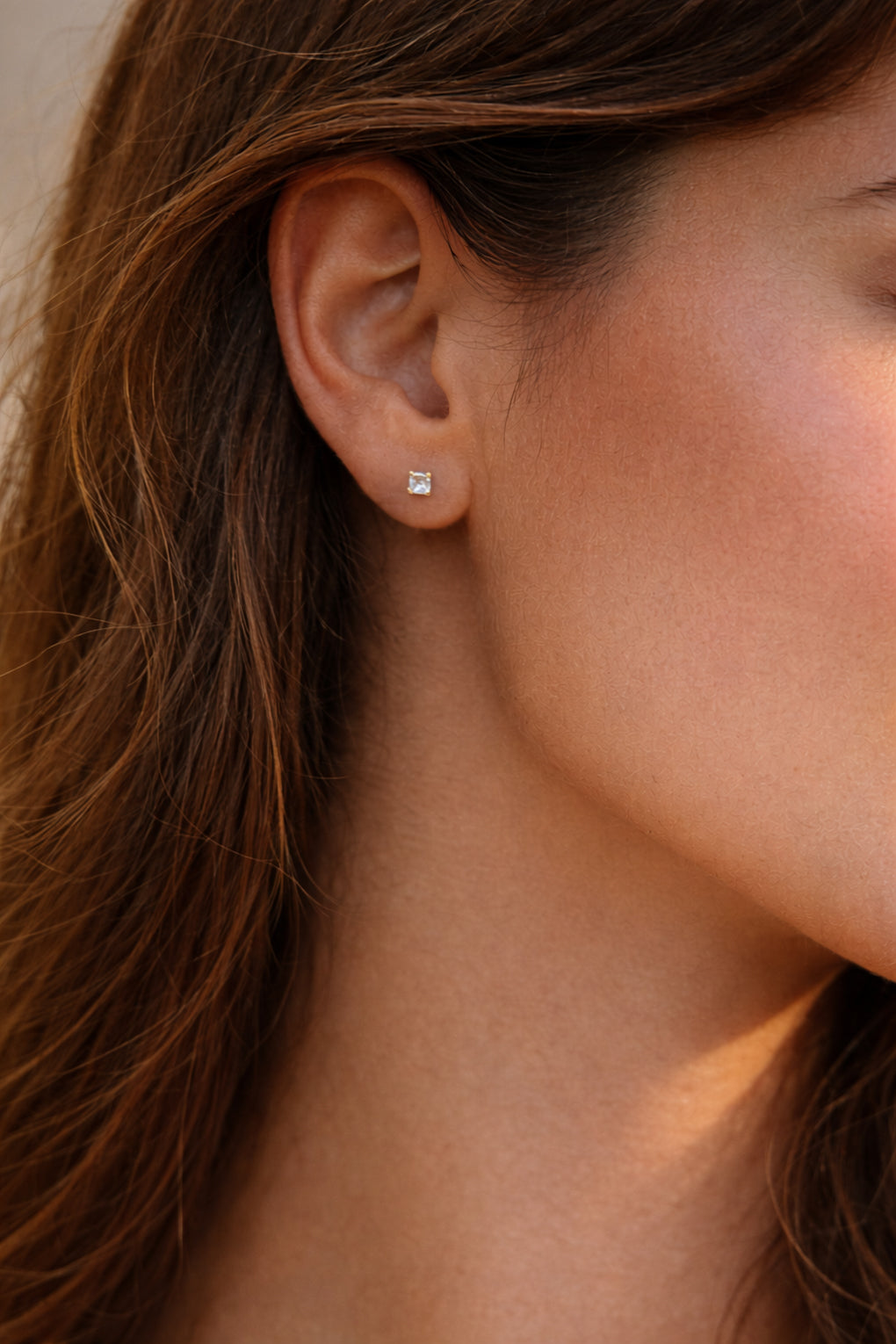 עגילי סוהו בזהב 14K