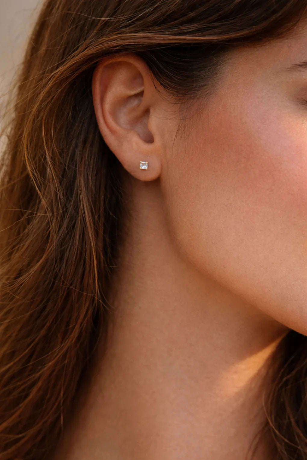 עגילי סוהו בזהב 14K