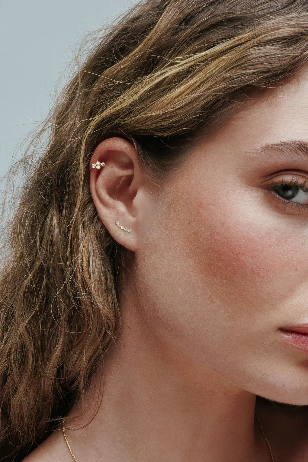 עגילי אמיליה בזהב 14K