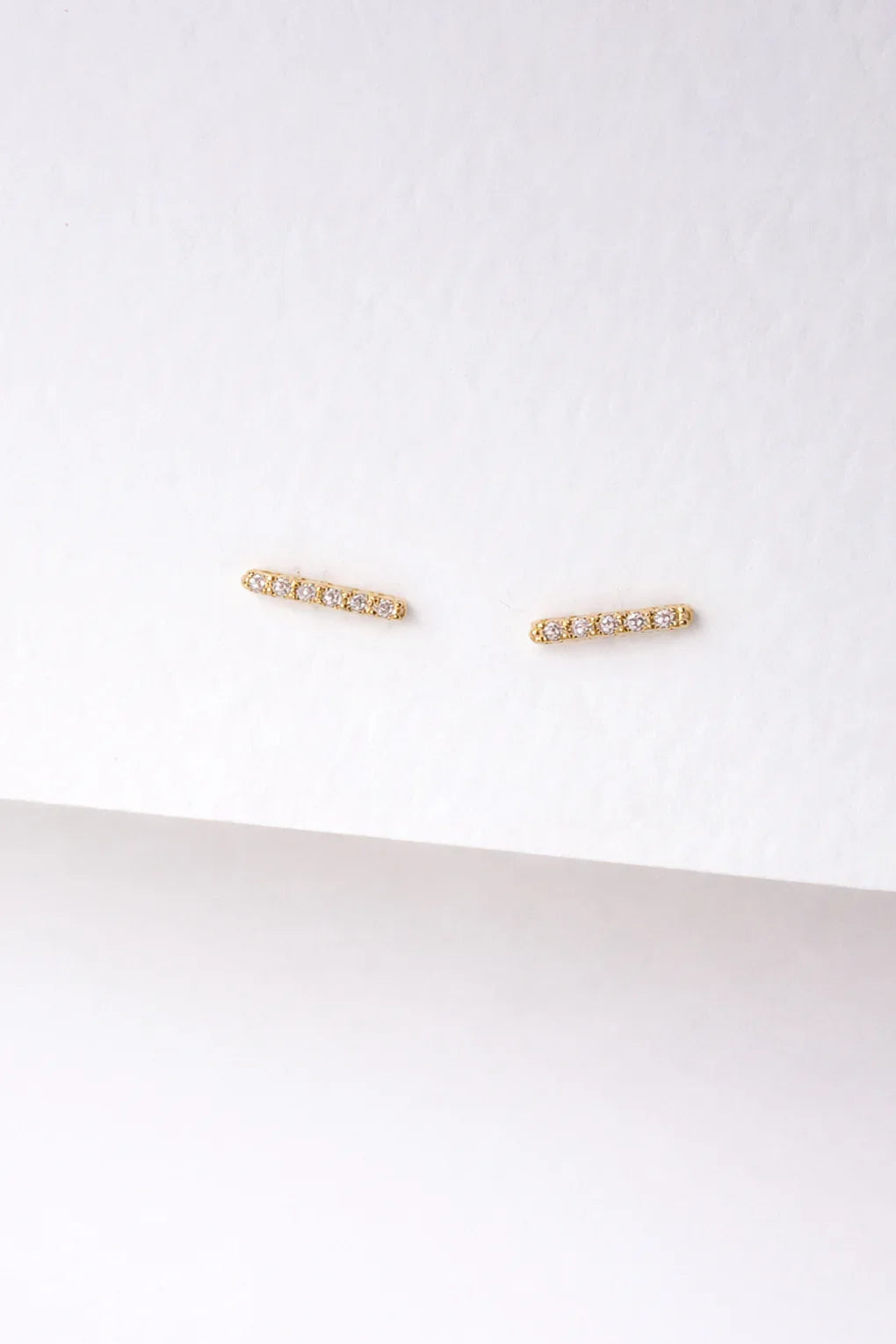 עגילי טום בזהב 14K