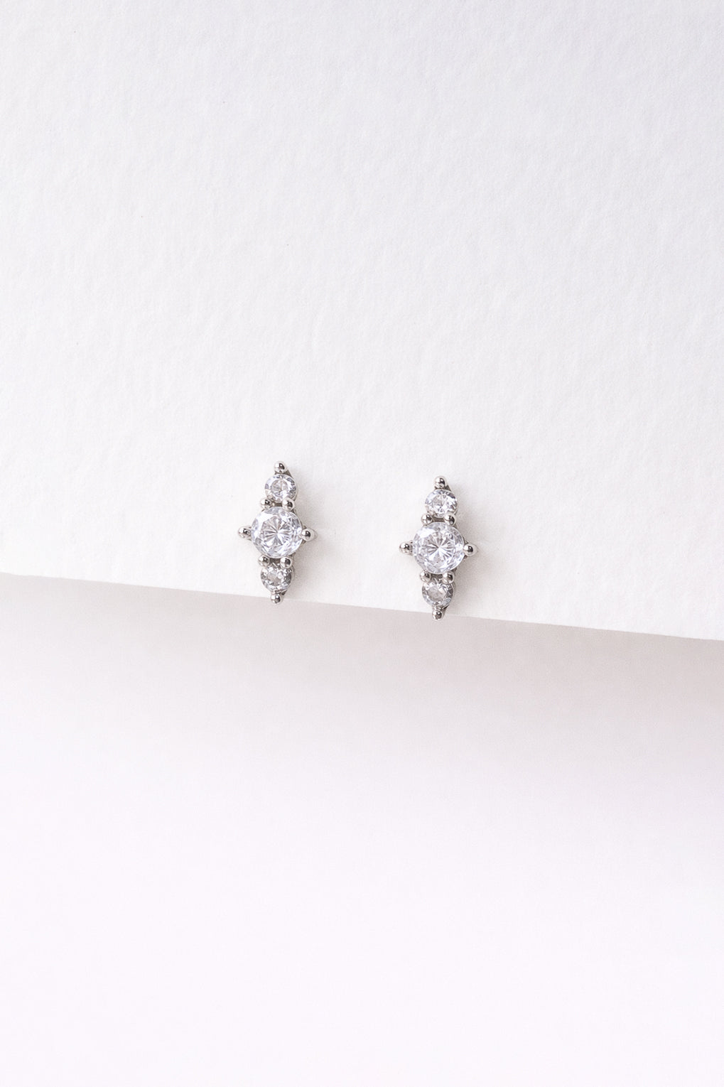 עגילי זן בזהב 14K