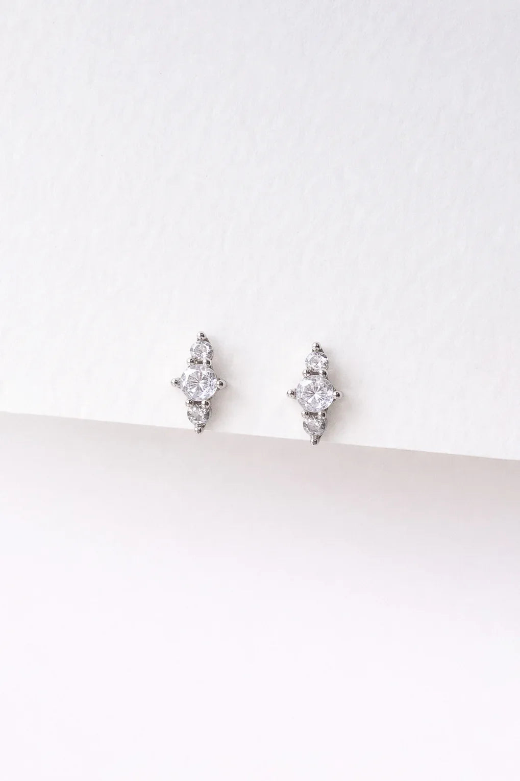 עגילי זן בזהב 14K