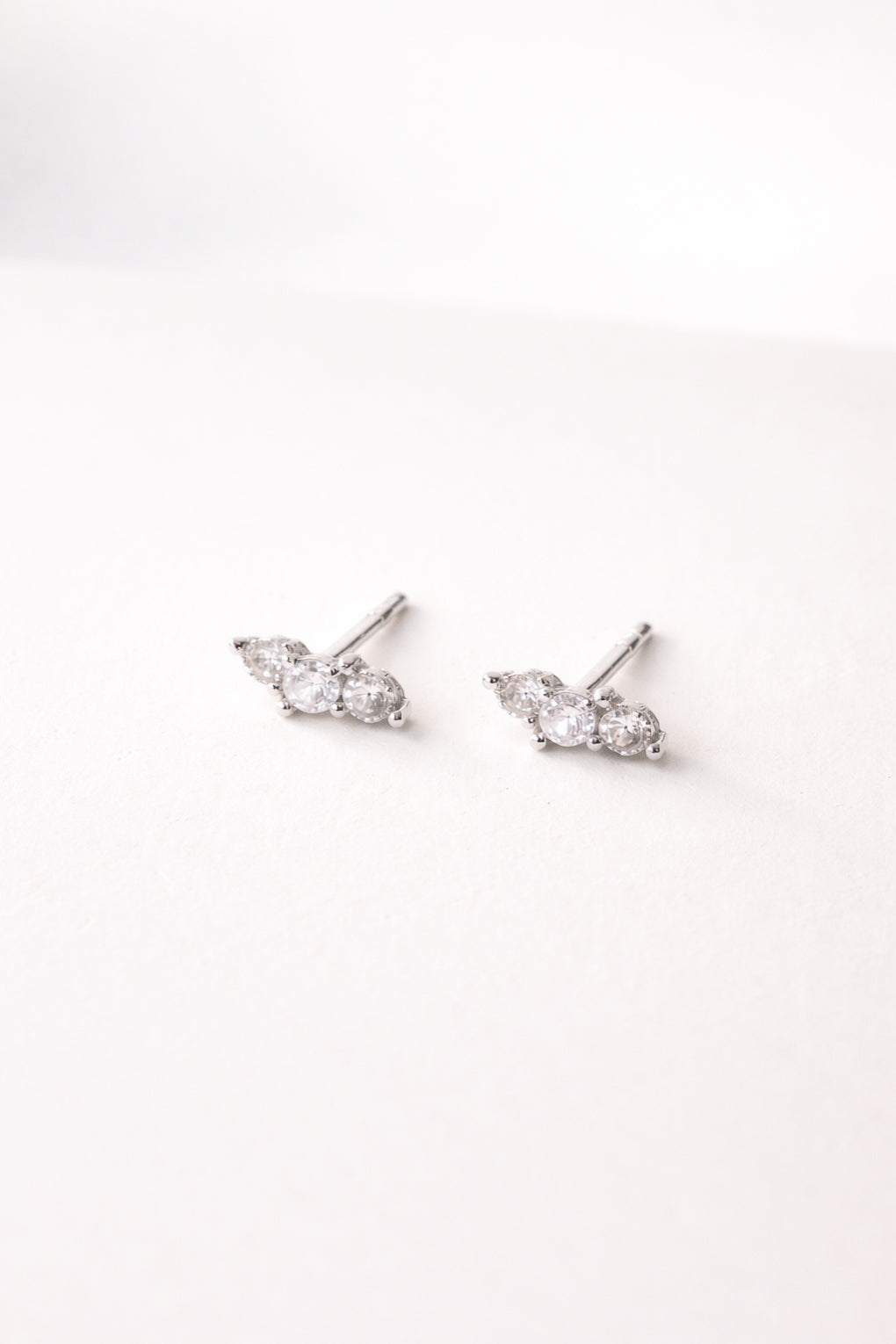 עגילי זן בזהב 14K