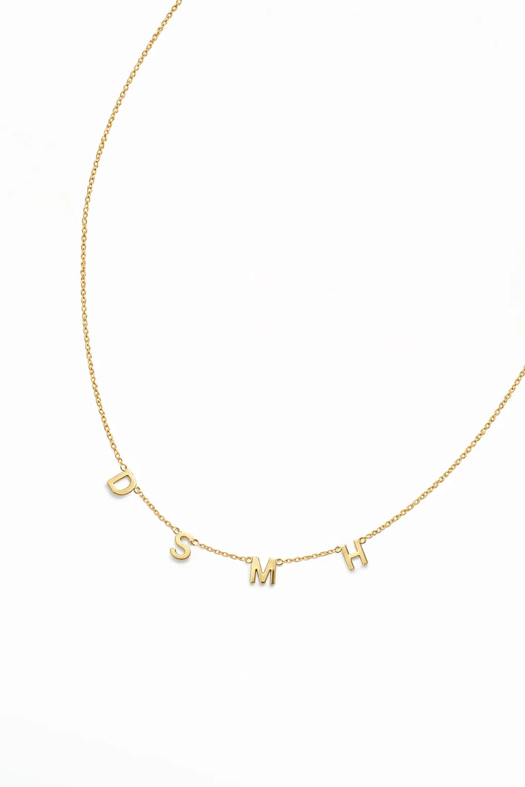 שרשרת אותיות בכסף 925