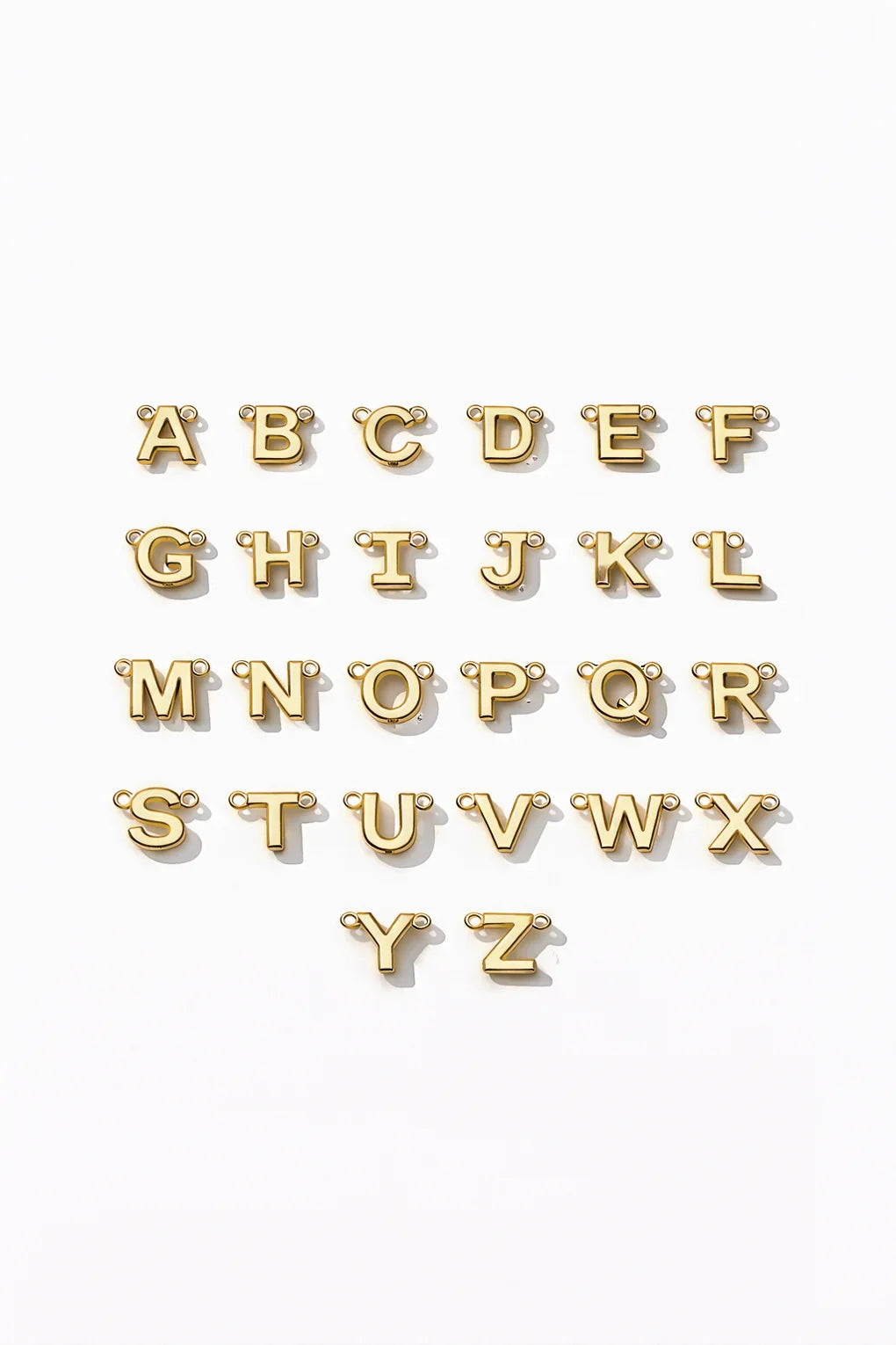 שרשרת אותיות בכסף 925