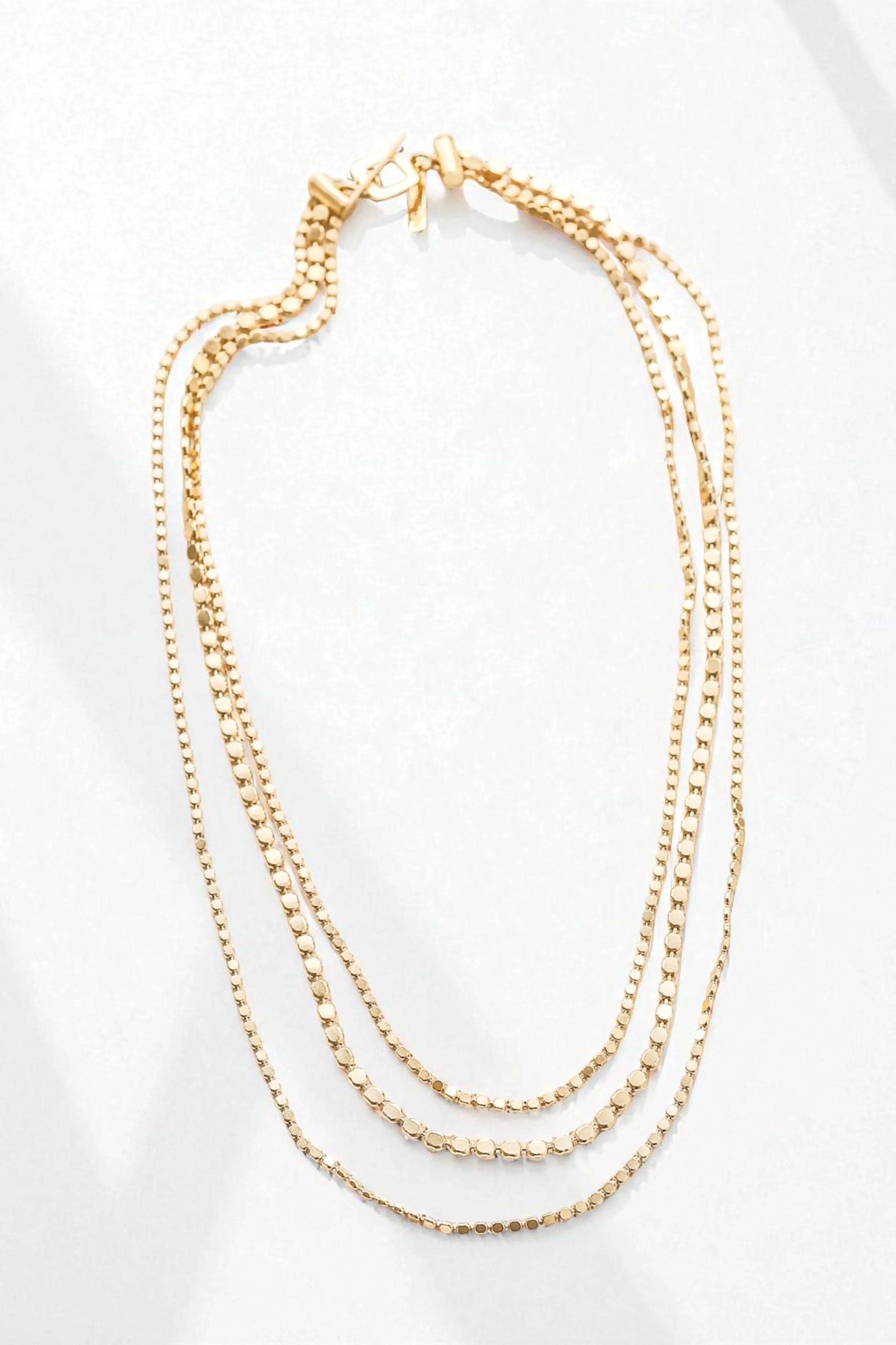 שרשרת שלוש שורות מדיסקית שטוחה