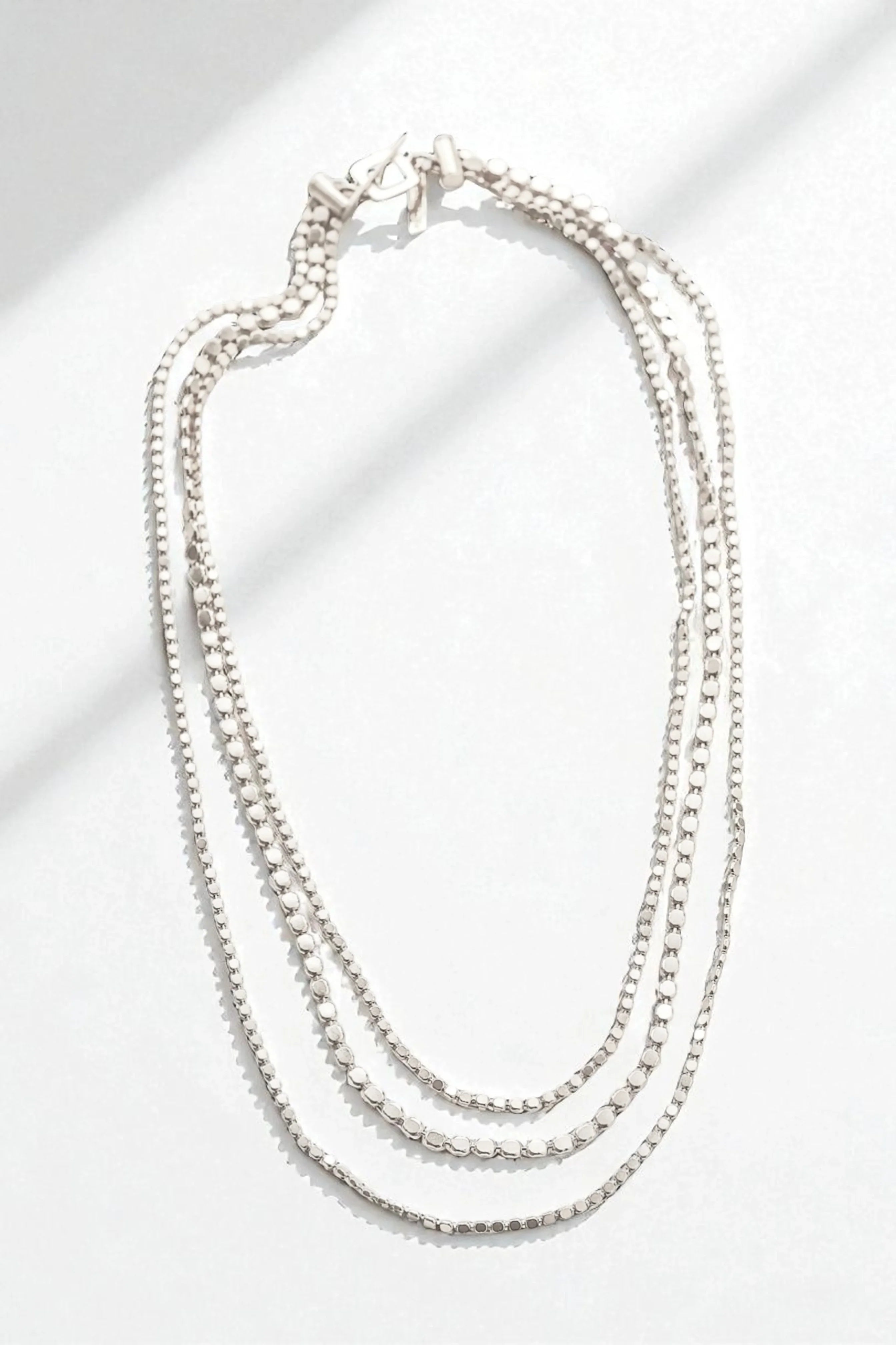 שרשרת שלוש שורות מדיסקית שטוחה