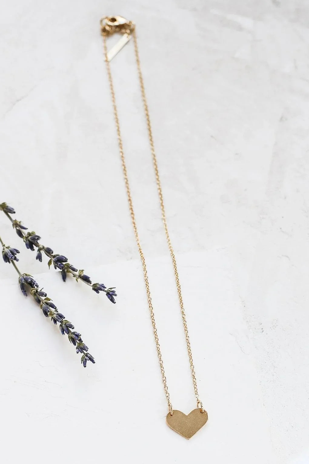 Wide Heart Necklace