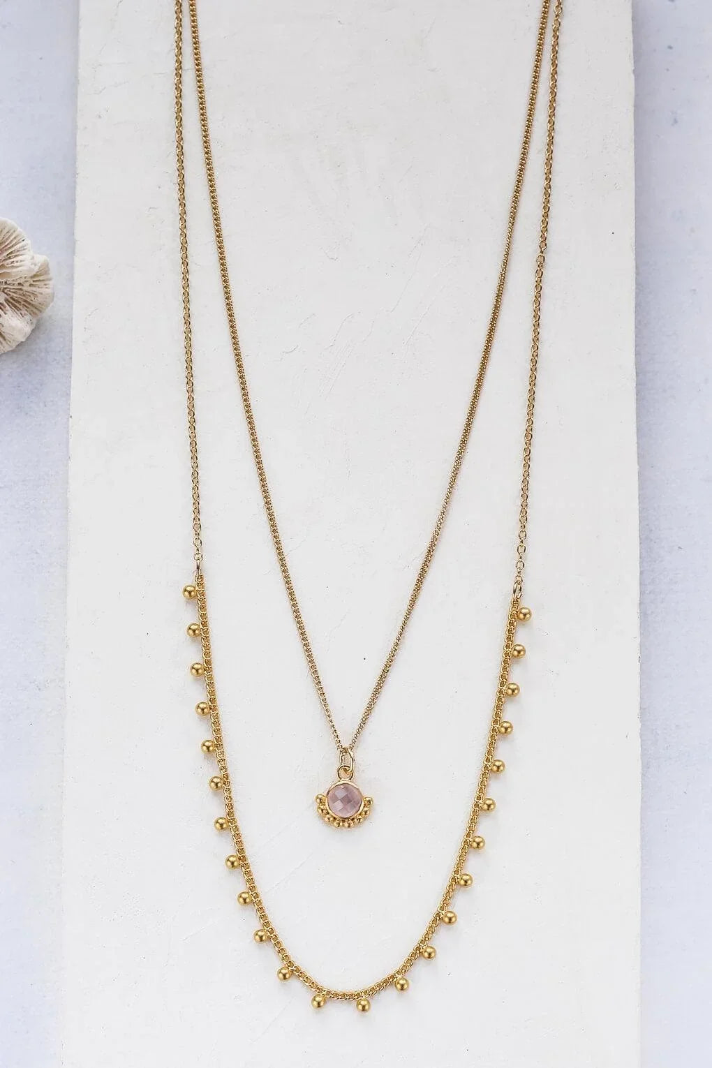 flor necklace