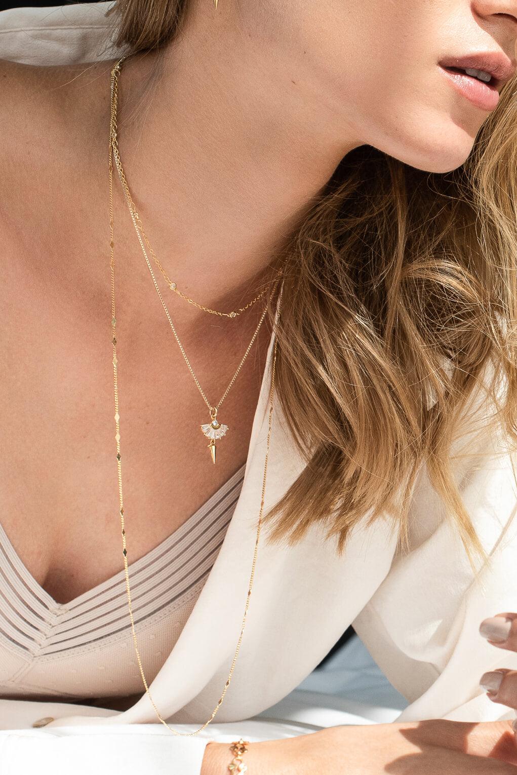 שרשרת בייסיק מעוינים