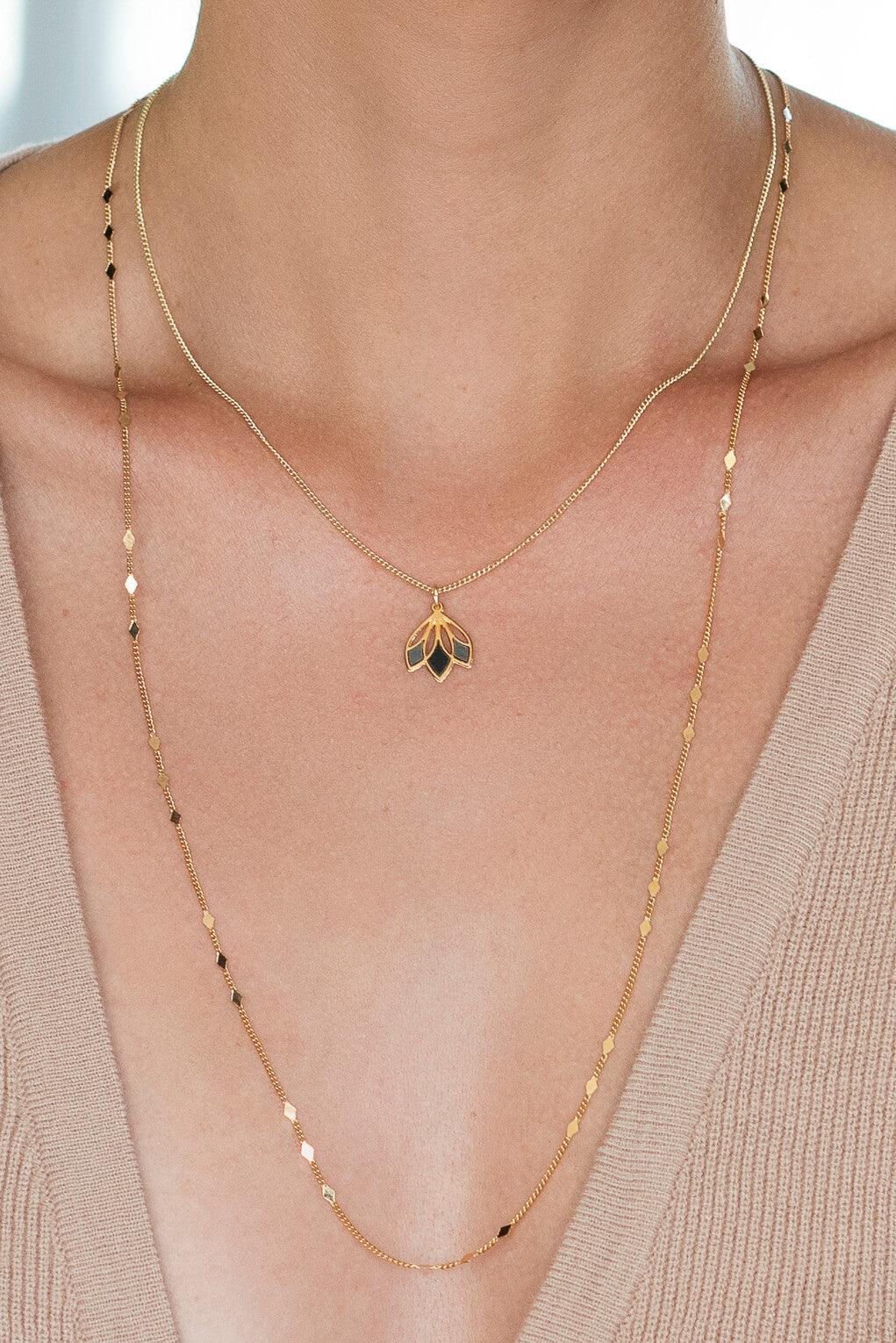 שרשרת בייסיק מעוינים