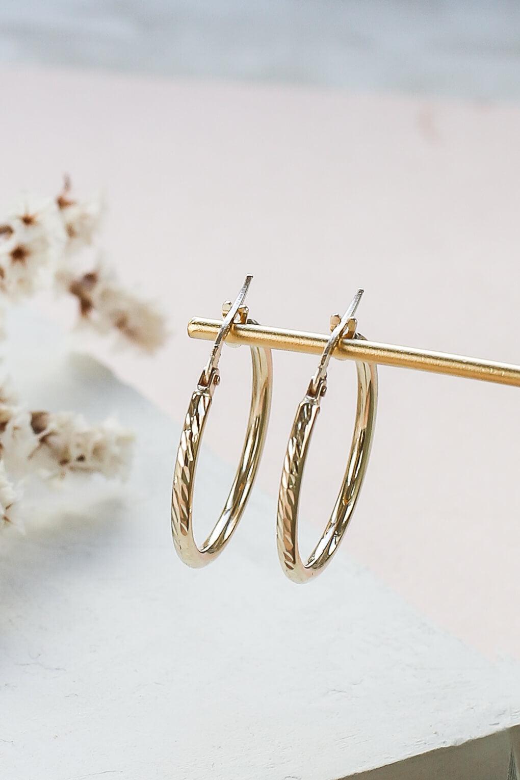 Harper Earrings in 14K gold