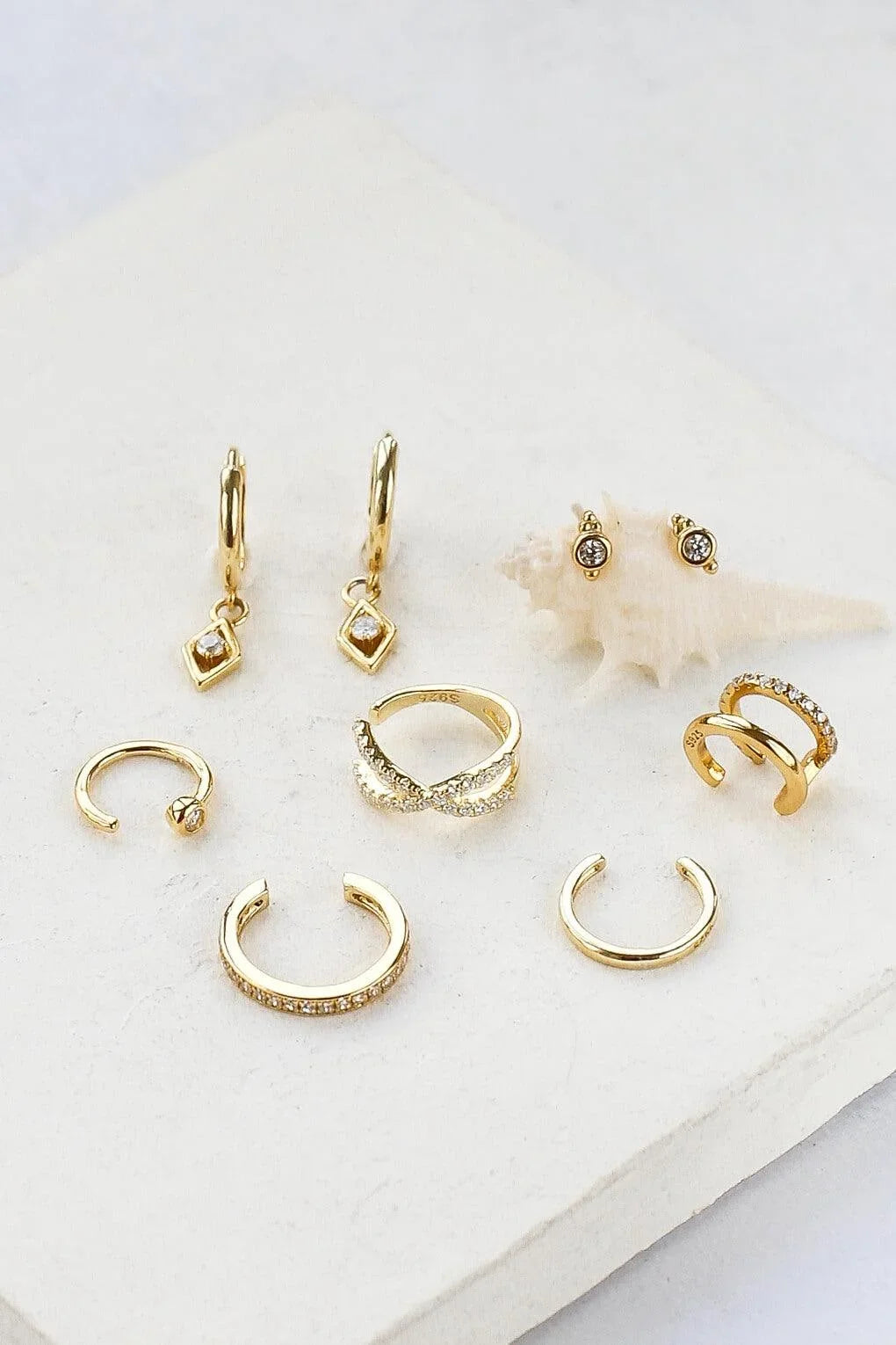 alaia hoop earrings