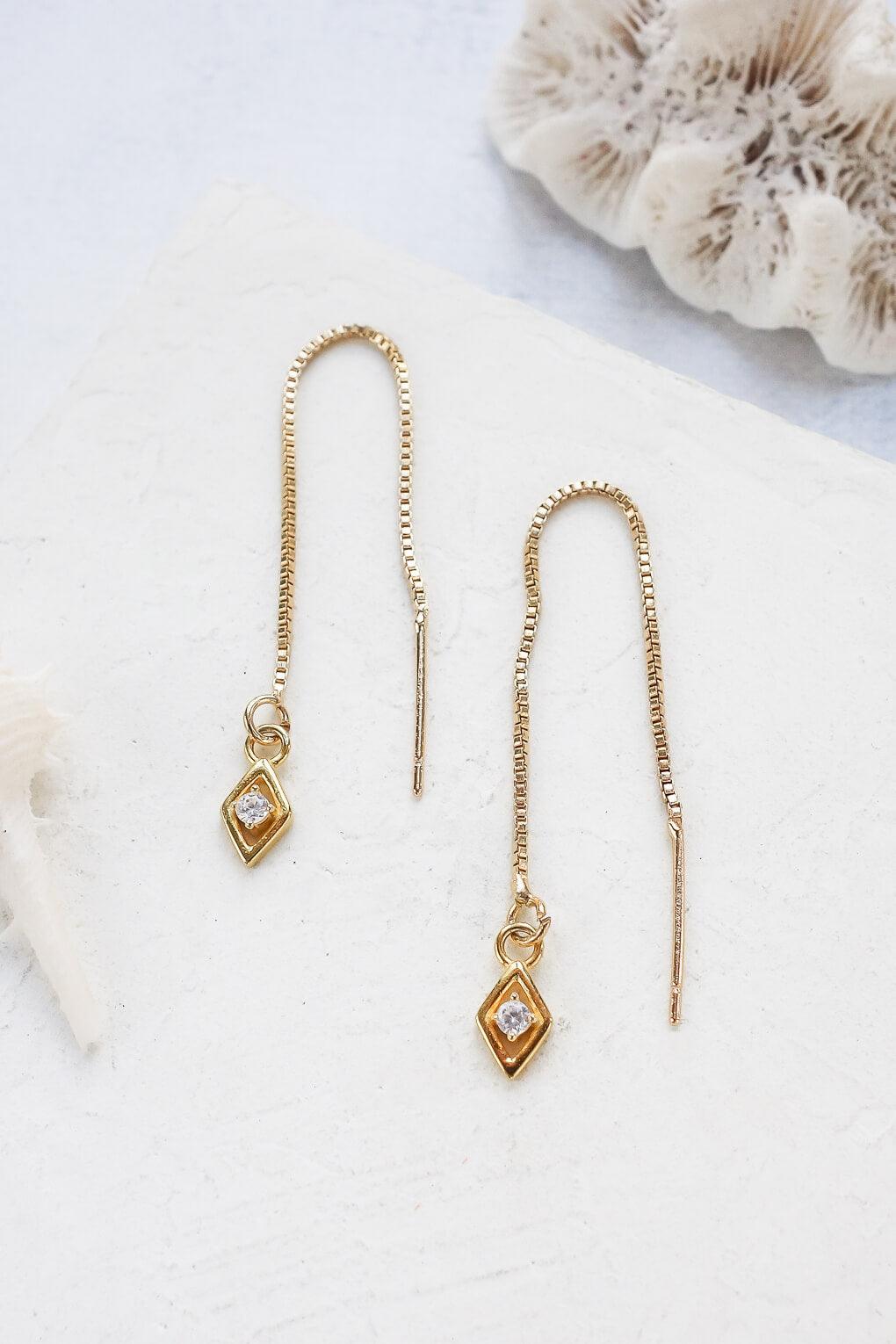 Alaia Long Earrings
