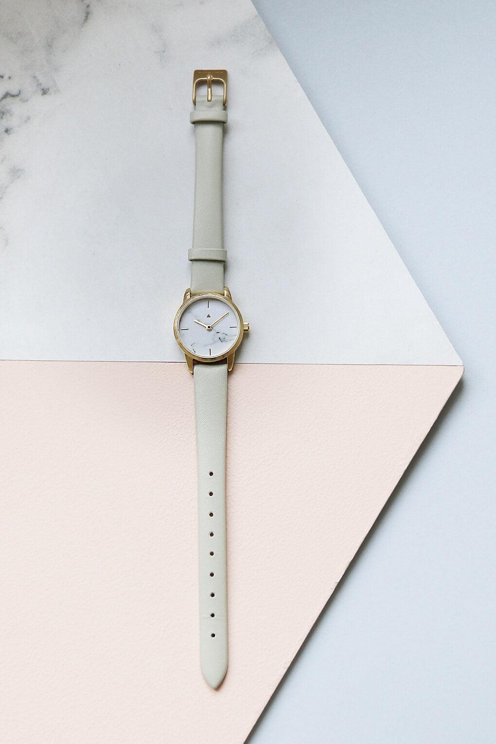 25 mm watch in marble