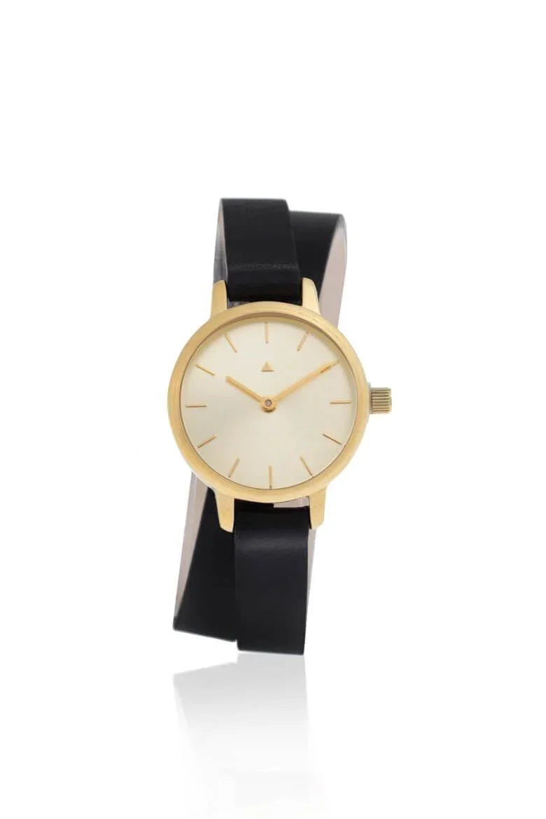 22 mm watch in gold