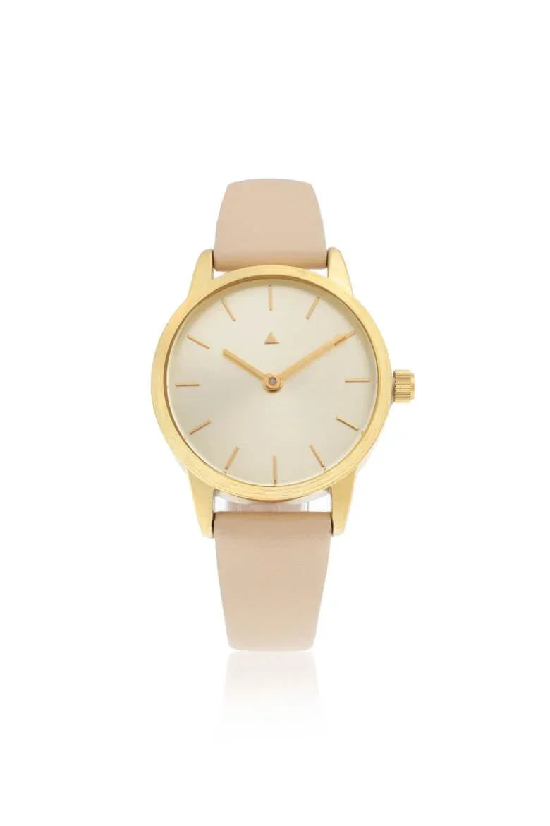 25 mm watch in gold