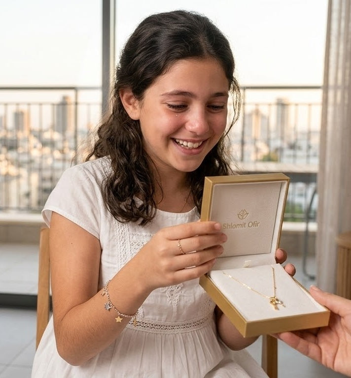 מתנה עם משמעות המדריך לבחירת תכשיט לבת מצווה (בסגנון עדין וצעיר) 