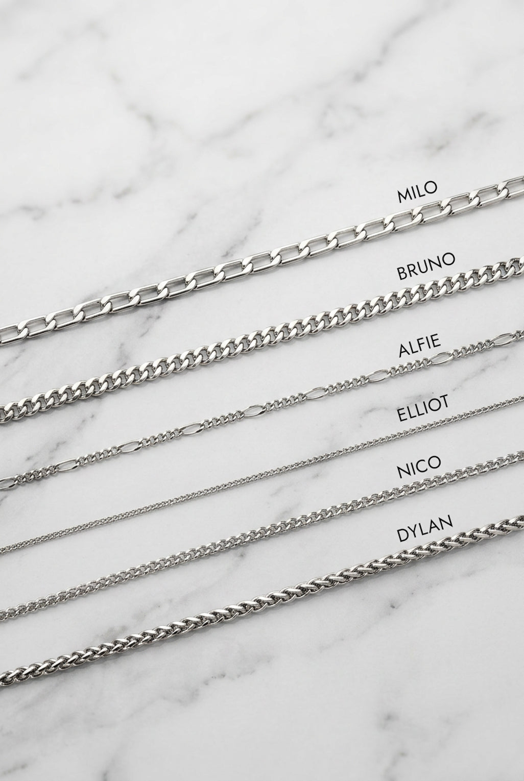 שרשרת לגבר - דילן