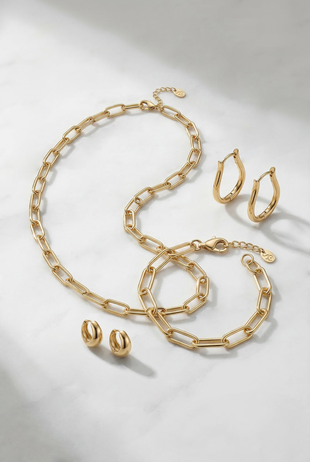 עגילי חישוק מרין