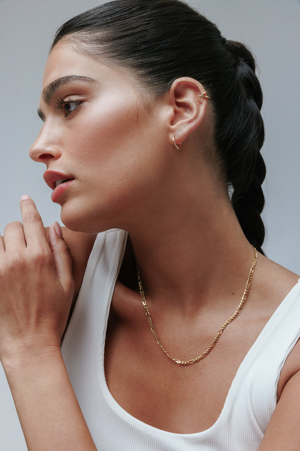 שרשרת רומי בזהב 14K