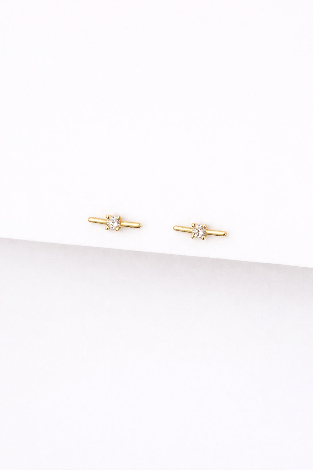 עגילי נטלי בזהב 14K