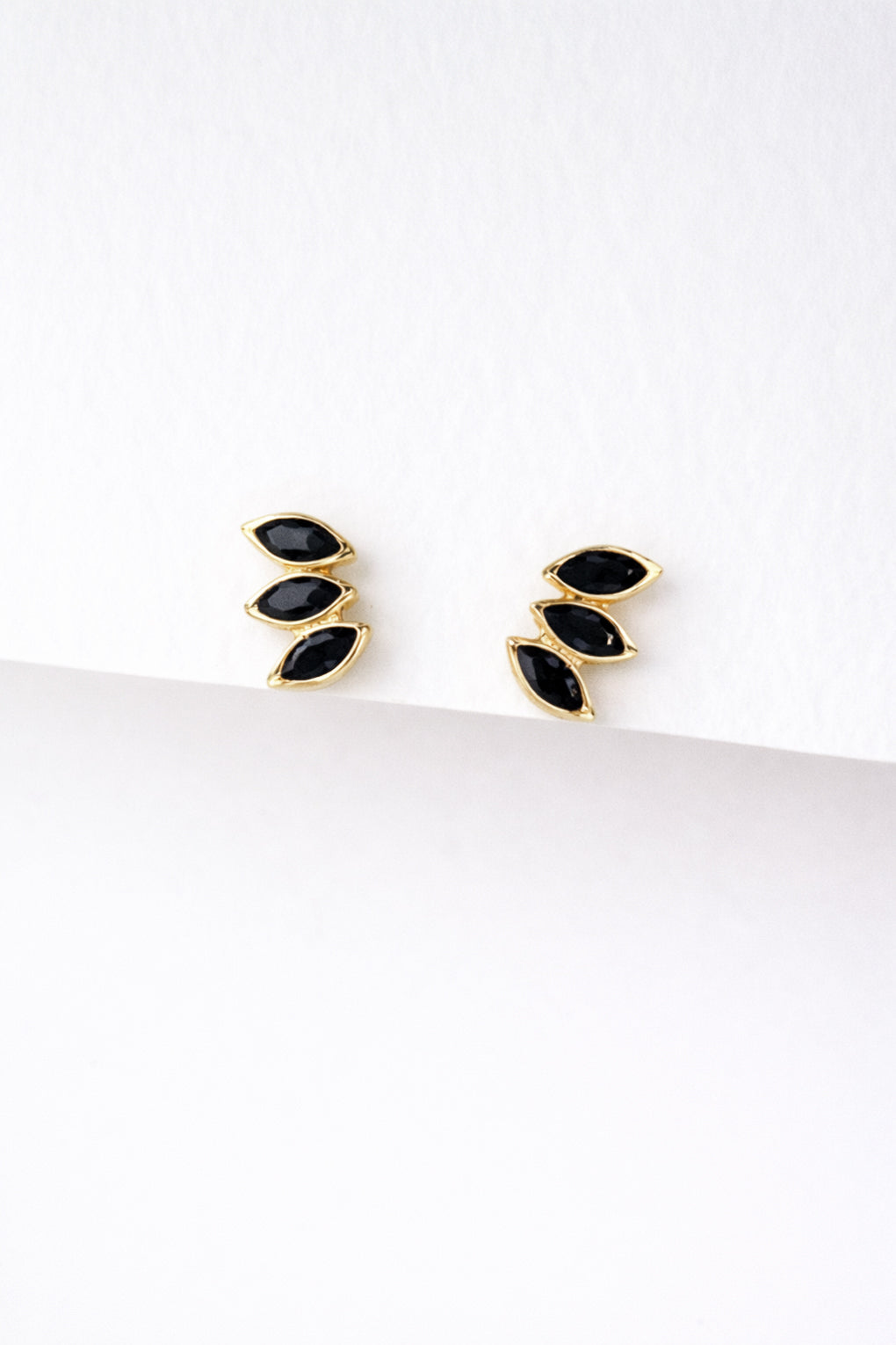 עגילי לאנה בזהב 14K