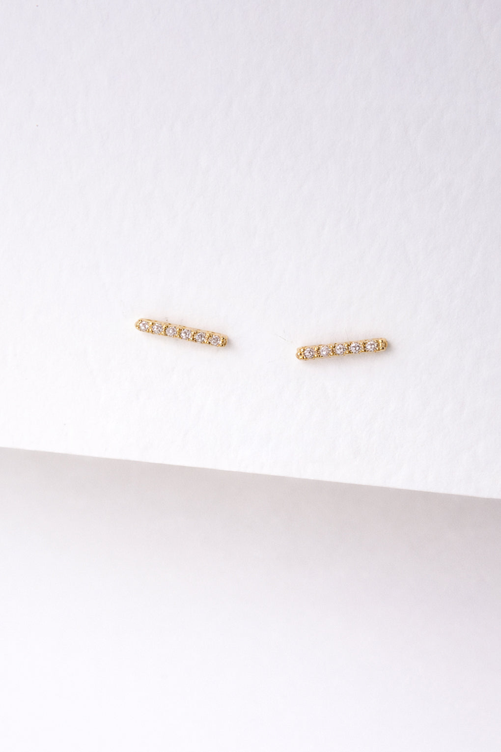 עגילי טום בזהב 14K