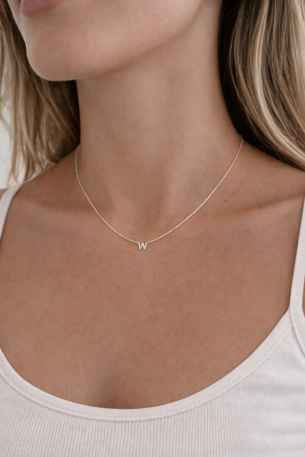 שרשרת אותיות בזהב 14K