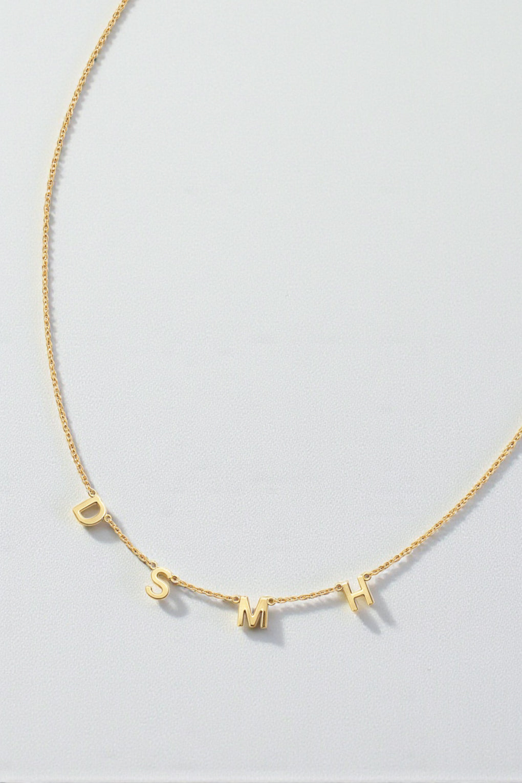 שרשרת אותיות בכסף 925