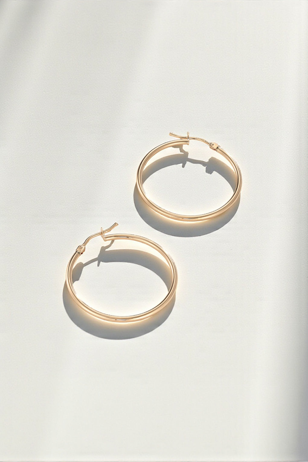 עגילי מילה בזהב 14K