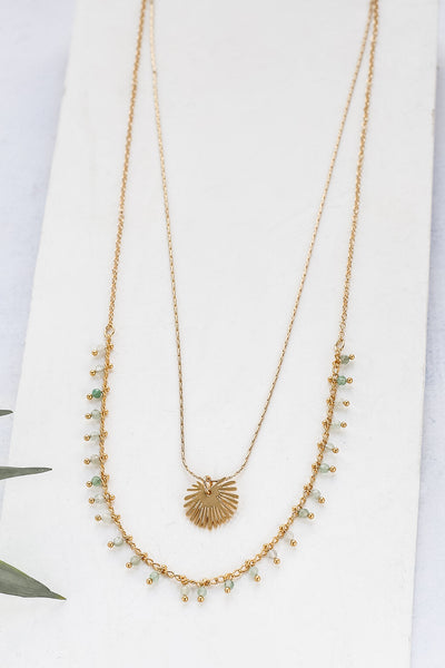 layered palma necklace