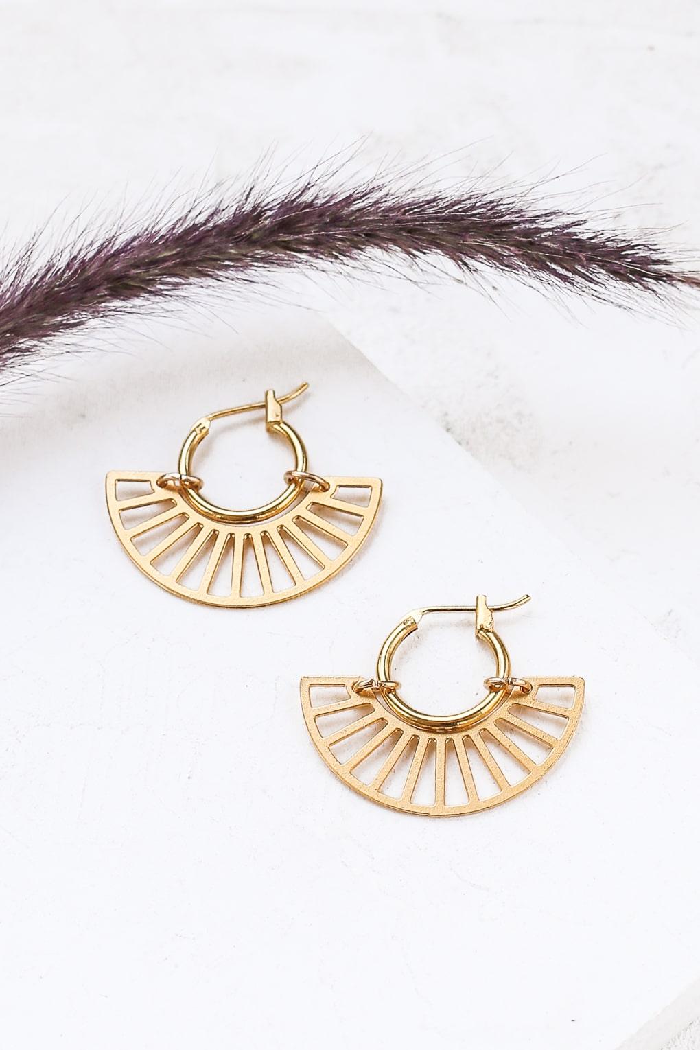 Oasis Hoop Earrings